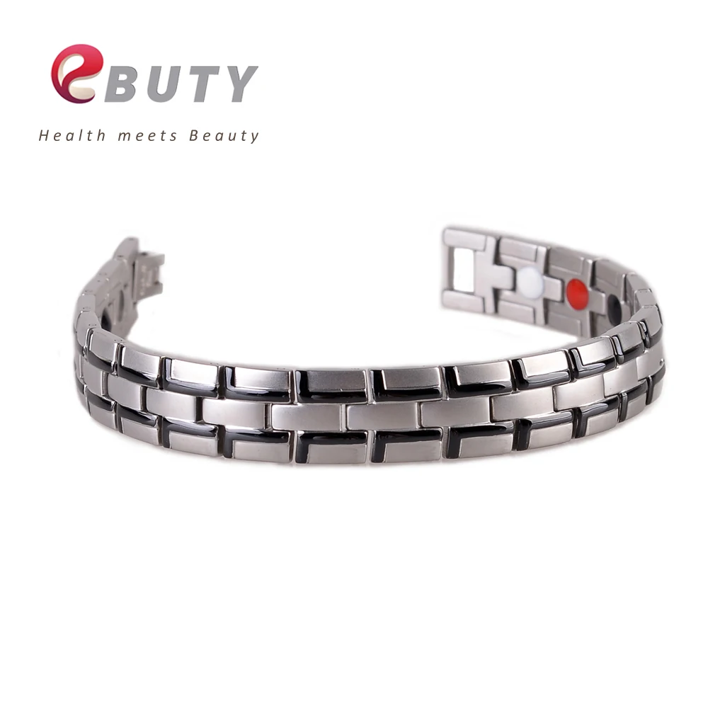 Магнитные титановые браслеты EBUTY модные ювелирные изделия для здоровья подарок