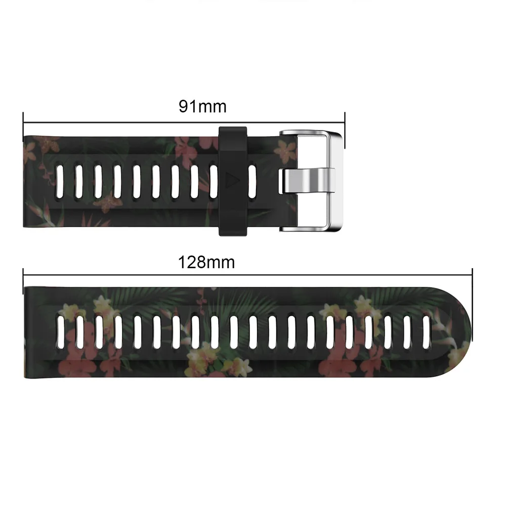 ZENHEO 26mm Silicone Watch Strap Replacement for Garmin Fenix 5X/5X Plus Outdoor Sport Band for Garmin Fenix 3 Watchband Straps