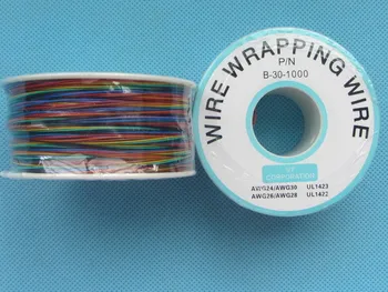 

30AWG 8 colors OK Wire Wrapping Wire Aircraft Fly Wire B-30-1000