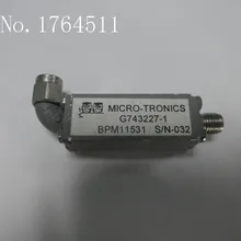 [BELLA] MICRO-TRONICS G743227-1 2,8-3,3 GHZ RF бандпасный фильтр SMA(F-M