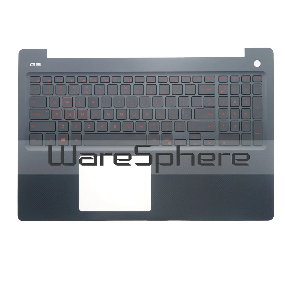 Новый оригинальный чехол с красной подсветкой для Dell G3 3579 верхний 0N4HJH N4HJH черный |