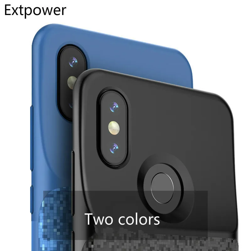 

Extpower 2019 New Back Clip Battery Phone Charger For Redmi Note 7pro 7 Move Power Supply Battery Shell Bank Power Cases