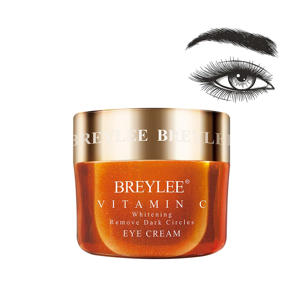 BREYLEE Vitamina C отбеливающий крем для ухода за кожей Retinol крем для лица сывороточная Гиалуроновая кислота антивозрастной крем уход за лицом - Цвет: Vitamin C Eye Cream