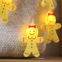 50 светодиодный сказочный мультфильм кукла для девочек и мальчиков с батарейками гирлянды 5 м светодиодный Декор для рождественской гирлянды год gerlyanda