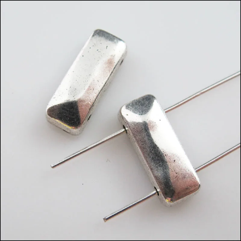 15 шт. тибетские серебряные подвески 7 х17 5 мм|beads charms|spacer barsilver bead charm |