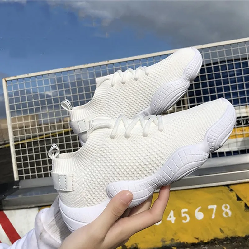 احذية الجري للبيع أعلى الأزياء المطاط منخفضة إيفا Feminino Esportivo Zapatillas ديبورتي موهير 2018 أحدث النساء أحذية رياضية