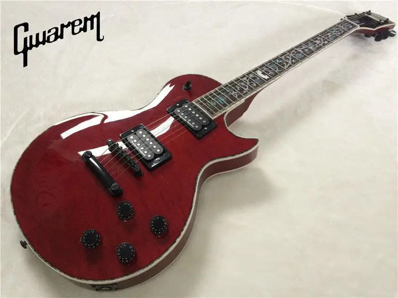 

Electric guitar Gwarem lp custom WITH maple flame top guitar/guitar in china