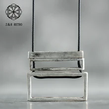 Для женщин ювелирные изделия Длинные ожерелья Винтаж веревочная цепь ожерелья и кулоны из нержавеющей стали Для женщин в стиле collares mujer Чокер-колье bijoux femme(украшения своими руками