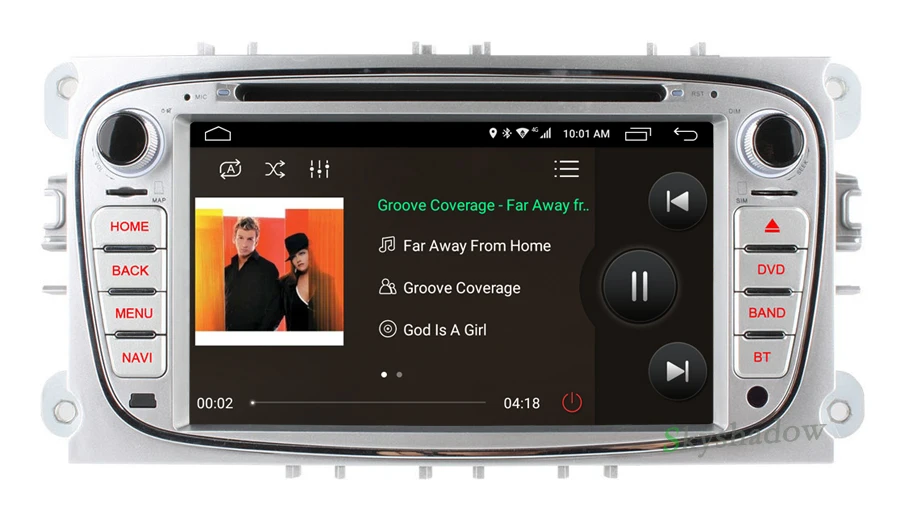 Sale C500 4G SIM LTE Android 6.0 2GB RAM Car DVD Player bluetooth RDS Radio GPS wifi For FORD Mondeo S-MAX Connect FOCUS 2 2008-2011 8