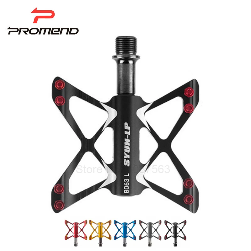 PROMEND Butterfly Pedals MTB Mountain Road Bicycle 3 Bearings Pedals Smooth