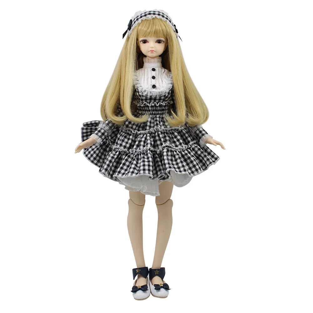 item5 BJD кукла, 1/4, комбинированное тело с сеткой, одежда, обувь, парик и макияж, разные волосы, стиль 45 см, Forturn Days - Цвет: item5