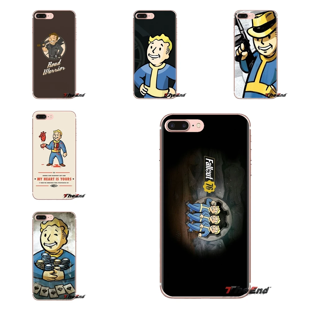 

Black Isle Studios game Fallout Soft Transparent Shell Covers For Huawei Mate Honor 4C 5C 5X 6X 7 7A 7C 8 9 10 8C 8X 20 Lite Pro