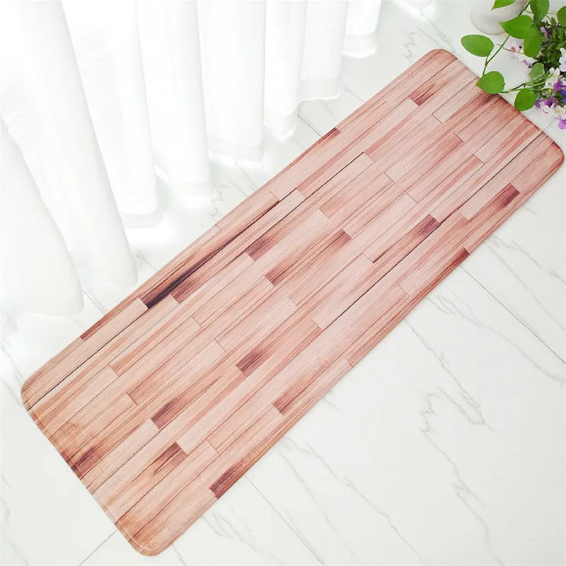 40*120cm doormat fleece fabric wood bamboo floor camouflage printed mat rug carpet for kitchen bedroom tapete tapis alfombras 40*120cm doormat fleece fabric wood bamboo floor camouflage printed mat rug carpet for kitchen bedroom tapete tapis alfombras