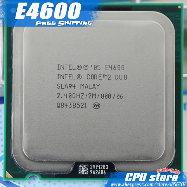 intel core 2 duo e4600 2.4ghz
