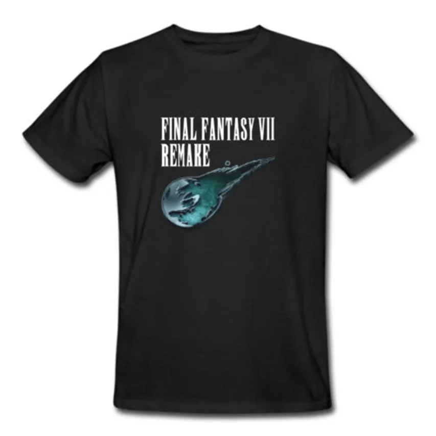 

Final Fantasy VII 7 Remake Cloud Strife Tifa Lockhart Video Game T Shirt Cool Casual Humorous T Shirt Men Unisex Fashion Tshirt
