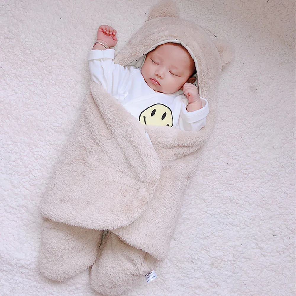 MUQGEW горячая Распродажа новорожденных милый, для новорожденных и малышей, хлопковые однотонные спальное одеяло для мальчиков и девочек