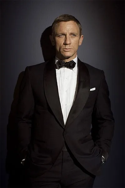 

Custom Made black /Dark Blue Tuxedo Inspired By Suit Worn In James Bond Wedding Suit For Men Groom Jacket Pants Bow black