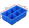 Ice Mold  Silicone Ice Cube Tray Mould Shape Ball 6-Square Soft Silicone Ice Cube Tray Ice Maker Jelly Pudding Mould ► Photo 2/6