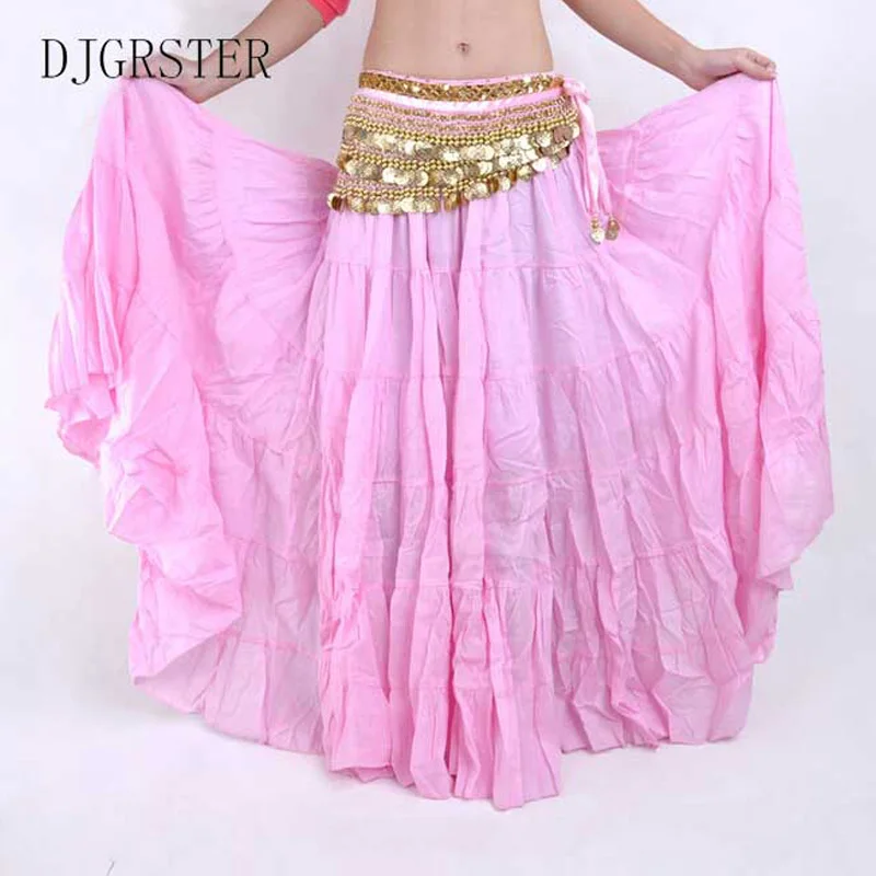 DJGRSTER High quality Women Belly Dancing Skirts Cheap Belly Dancing Costume Gypsy Skirts 13