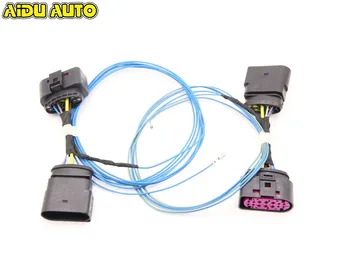 

AIDUAUTO HID Xenon Headlight 10 to 14 Pin Connector Adapter harness Wire Cable For VW Golf 6 MK6 VI R20