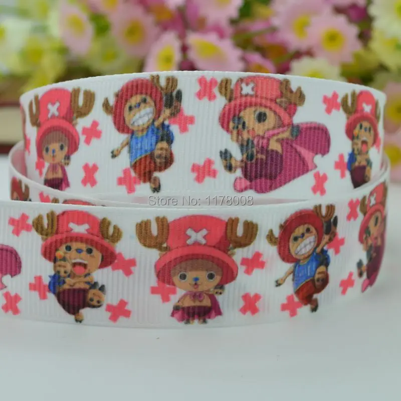 50Y DUWES 7/8 &quot22 мм мультфильм печатных grosgrain ленты hairbow DIY ручной работы одежда