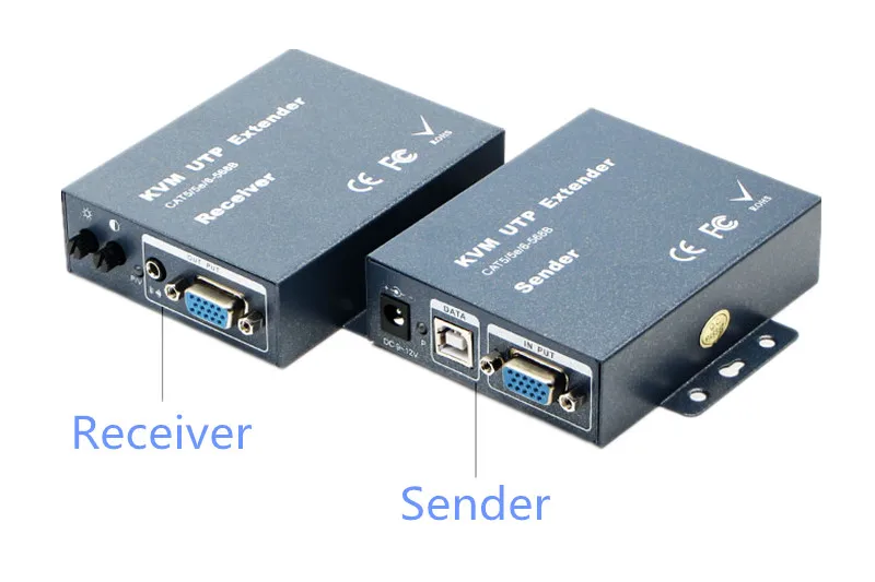 Без задержки без потери 300 м USB VGA стерео аудио KVM удлинитель по CAT5/5e/6 RJ45 кабель(удлинитель TX+ удлинитель RX