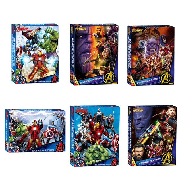 Marvel The Avengers Puzzle Avengers Infinity War 3D Puzzles 100Pcs