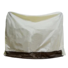 210D ткань Оксфорд газовый гриль крышка бежевый Открытый водонепроницаемый чехол садовый гриль для барбекю пылезащитный чехол Крышка мебели