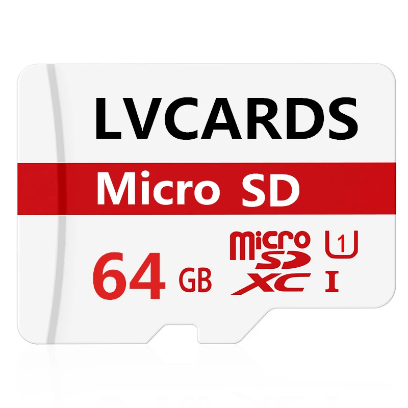 LVcards3 Micro sd карта 32 Гб класс 10 64 Гб/128 Гб класс 10 UHS-1 256 ГБ U-3 карта памяти флэш TF Micro sd карта s для смартфонов LV9 - Емкость: 64GB - GIFT