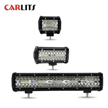 

LED Working Light Bar 4" 60W 7" 120W 15 " 300W Flood Spot Combo 12V 24V Work Lamp Driving Lights Offroad 4x4 Truck Boat 4WD ATV