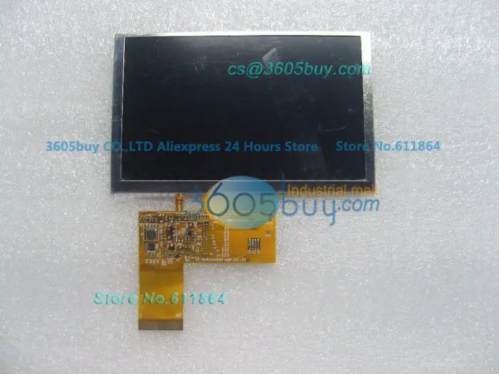 

5 inch HD navigation 800480F-OB-OE-30 LCD GPS can additionally add touch
