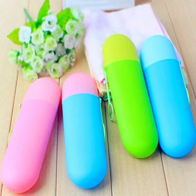 IVYSHION 1PC Portable ToothBrush Storage Box Travel Camping Toothbrush Case Cover Safety Health Bathroom Storage Organizer Box tanie i dobre opinie Nowoczesne Błyszczący Przyjazne dla środowiska Portable toothbrush box Prostokąt Pudełka do przechowywania pojemniki IVYSHION 1PC Portable ToothBrush Storage Box Travel Camping Toothbrush Case Cover Safety Health Bathroom Storage Organizer Box tanie i dobre opinie Nowoczesne Błyszczący Przyjazne dla środowiska Portable toothbrush box Prostokąt Pudełka do przechowywania pojemniki