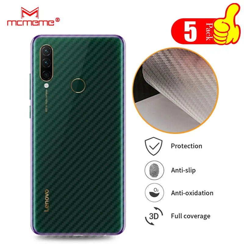 Для Lenovo z6 pro z6lite 3D защитная задняя пленка из углеродного волокна для K5 Pro z5 s z5s lite
