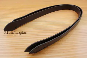 

a pair of 60 cm PU leather purse handles sew on for bag 5 colors CF56 - CF60