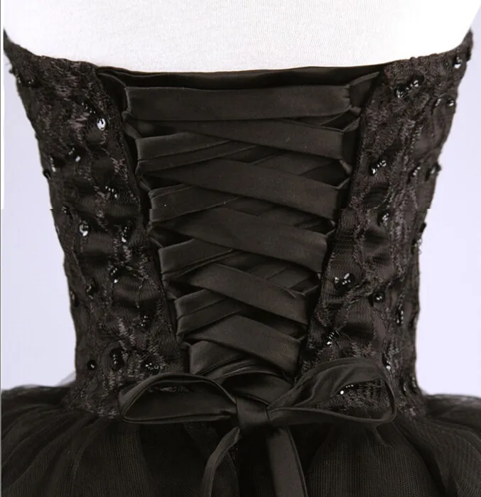 rose gold prom dress New arrival elegant women short prom dress black lace up princess sweetheart beading fashion women black prom dress beautiful prom dresses