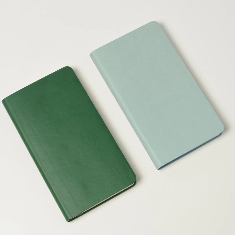 

Portable Pocket Planner Basic Lined Notebook 176P Diary Scheduler Gift 9.5*17.5cm Business Supplies