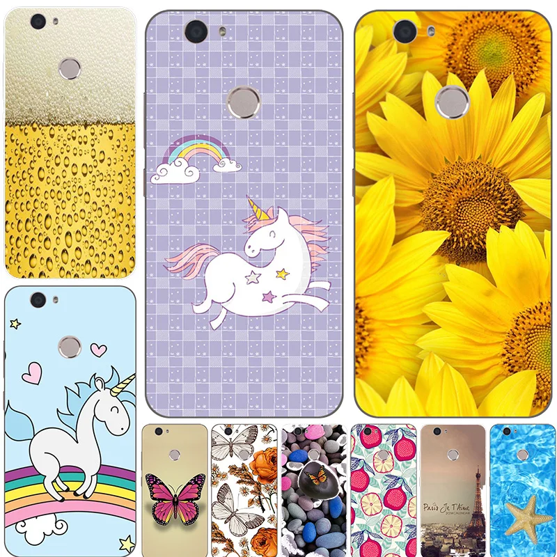 

Soft silicone Cover Cases For ZTE Blade A6 A0620 Silicone Painting Phone Case Soft TPU Patterned fitted Case shell
