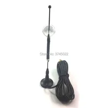 1 шт. 3g 4G Lte антенна с Sma штекер усиления 10dbi присоска антенна 700-2700 МГц Omni с кабелем 300 см