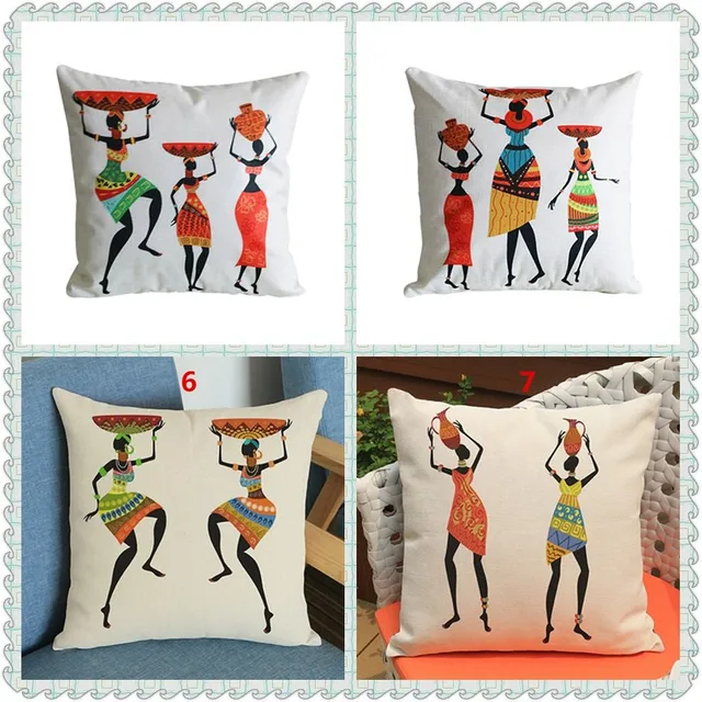 Aliexpress Maiyubo African Tribal Cushion Cover Decoration Maiyubo African Tribal Cushion Cover Decoration Pillow Africa Print Throws Covers Sofa Home
