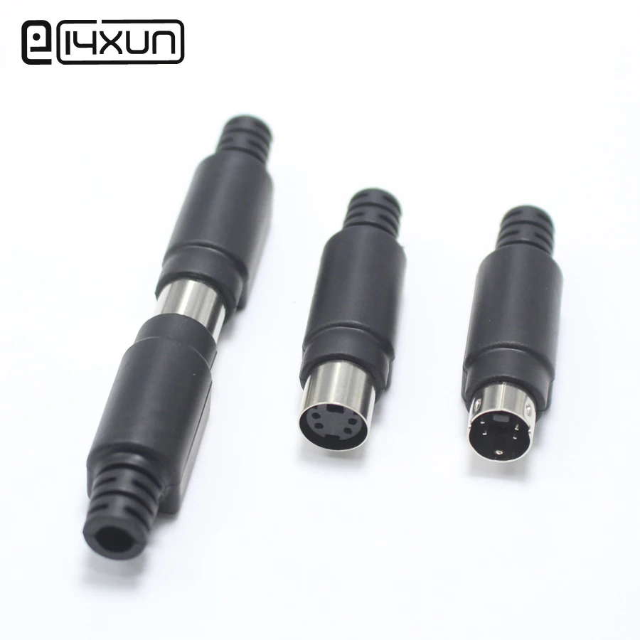 1set Plc 4p Male Female Plug Jack Connector Copper Md4 S Terminal 4 Pin