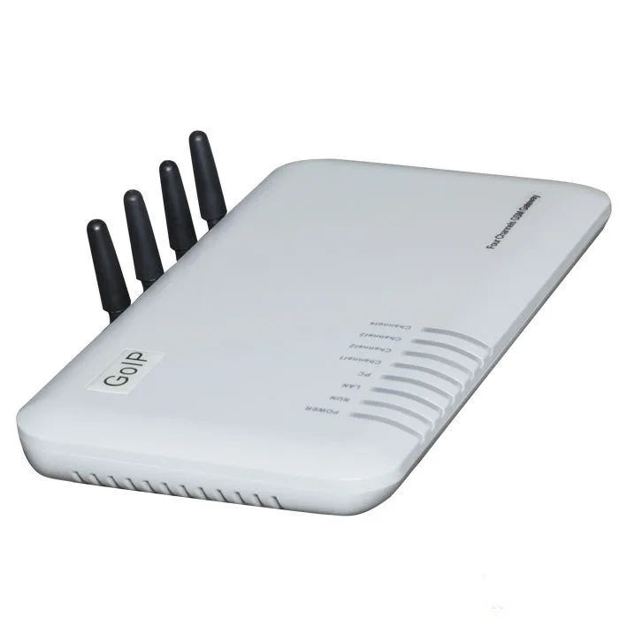 GoIP 4 порта gsm voip шлюз/Voip sip шлюз/GoIP4 ip шлюз поддержка SIP/H.323/IMEI Сменные|voip ip|sip iphonevoip |