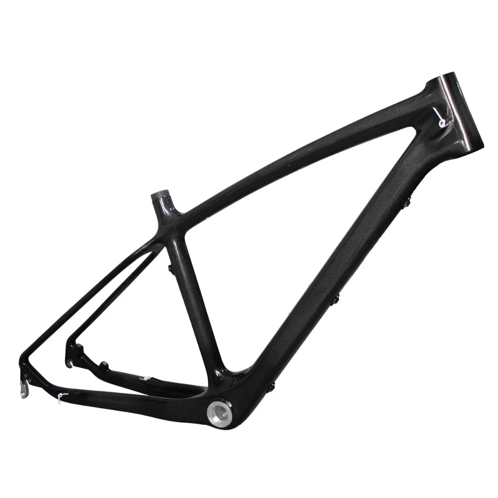 

ICAN cheapest carbon frame 26er mtb frame mountain bicycle frames 17 3k glossy BSA 135x9 AC096