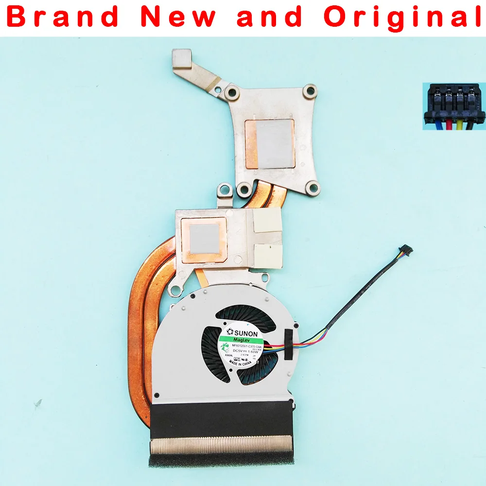 

New original cpu cooling cooler for Dell Latitude E6430 cooling heatsink fan 9C7T7 09C7T7 AT0LE002ZCL MF60120V1-C370-G9A
