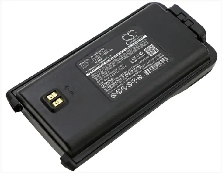 Cameron sino 2000 mah аккумулятор для HYT TC-610-610 P-610 S-618-620-626 BL1204 BL2001