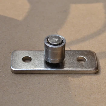

free shipping 6 pics door roller sliding door bearing folding locator hanging pulley stopper director shaft hardware fitting