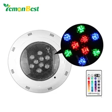 9 W RGB led парковое светодиодное освещение IP67 подводный прожектор лампа с дистанционным управлением Управление осветители для пруда 12 V освещение фонтан LemonBest