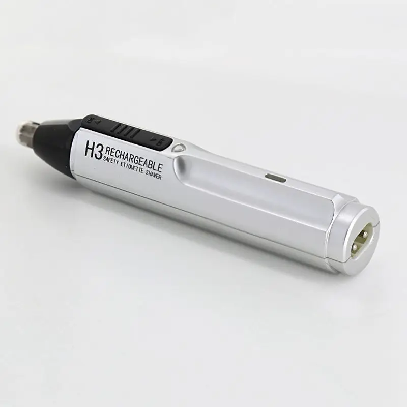 Kemei KM-310A Перезаряжаемые электрический триммер для носа для Для мужчин Красота носа и ушей Триммер для удаления волос в носу Для мужчин триммер для носа