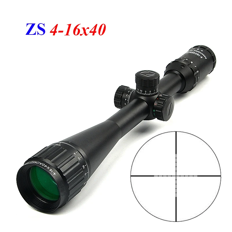 

CS 4-16X40 White Optics Riflescope Hunting Scopes Reticle Fiber Sight Scope Rifle Airsoft Rifles Military Scope