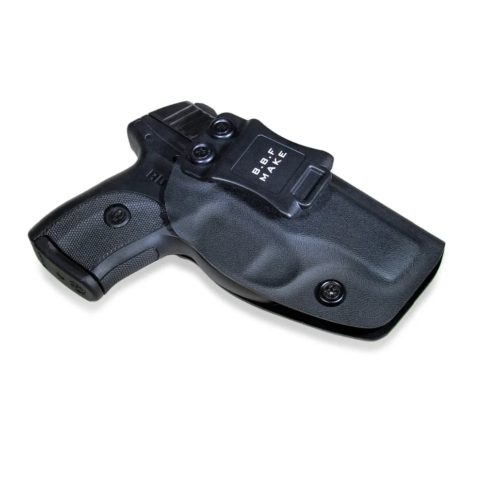 B.B.F Make IWB KYDEX кобура на заказ подходит: Ruger LC9 S Пистолет Чехол внутри скрытый пояс для переноски пистолетный мешочек с зажимом для ремня