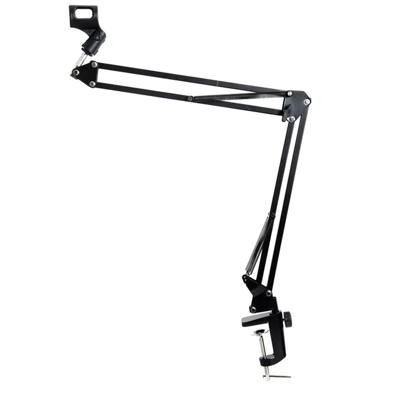 

Inno Photography Adjustable Table Mini Floding Monopod With Microphone Shock Mount Aluminum Alloy Stand For karaoke/Phone Live